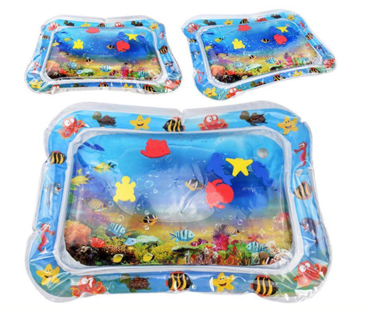 Baby Inflatable Water Mat, Infants Summer Beach Water Mat Patted Pad