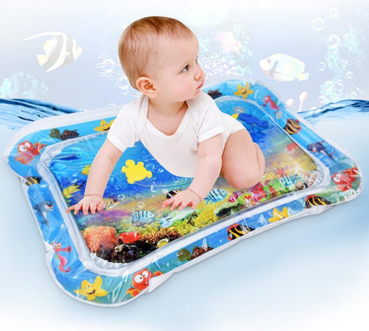 Baby Inflatable Water Play Mat - Fun Tummy Time Activity | Pureli Baby