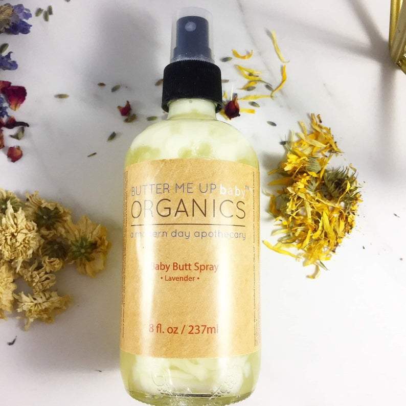 Organic Baby Butt Spray - Natural Diaper Changing Spray | Pureli Baby