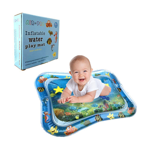 Baby Inflatable Water Play Mat - Fun Tummy Time Activity | Pureli Baby